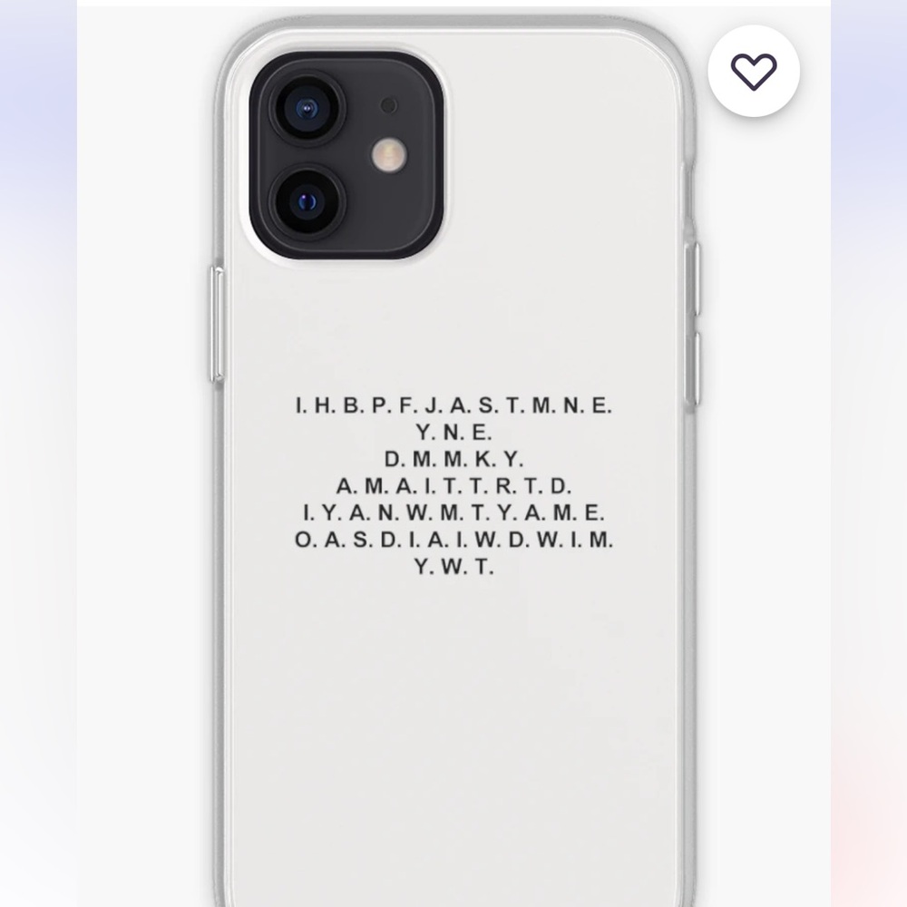 I Have Brought Peace, Freedom, Justice, and Security iPhone Case
